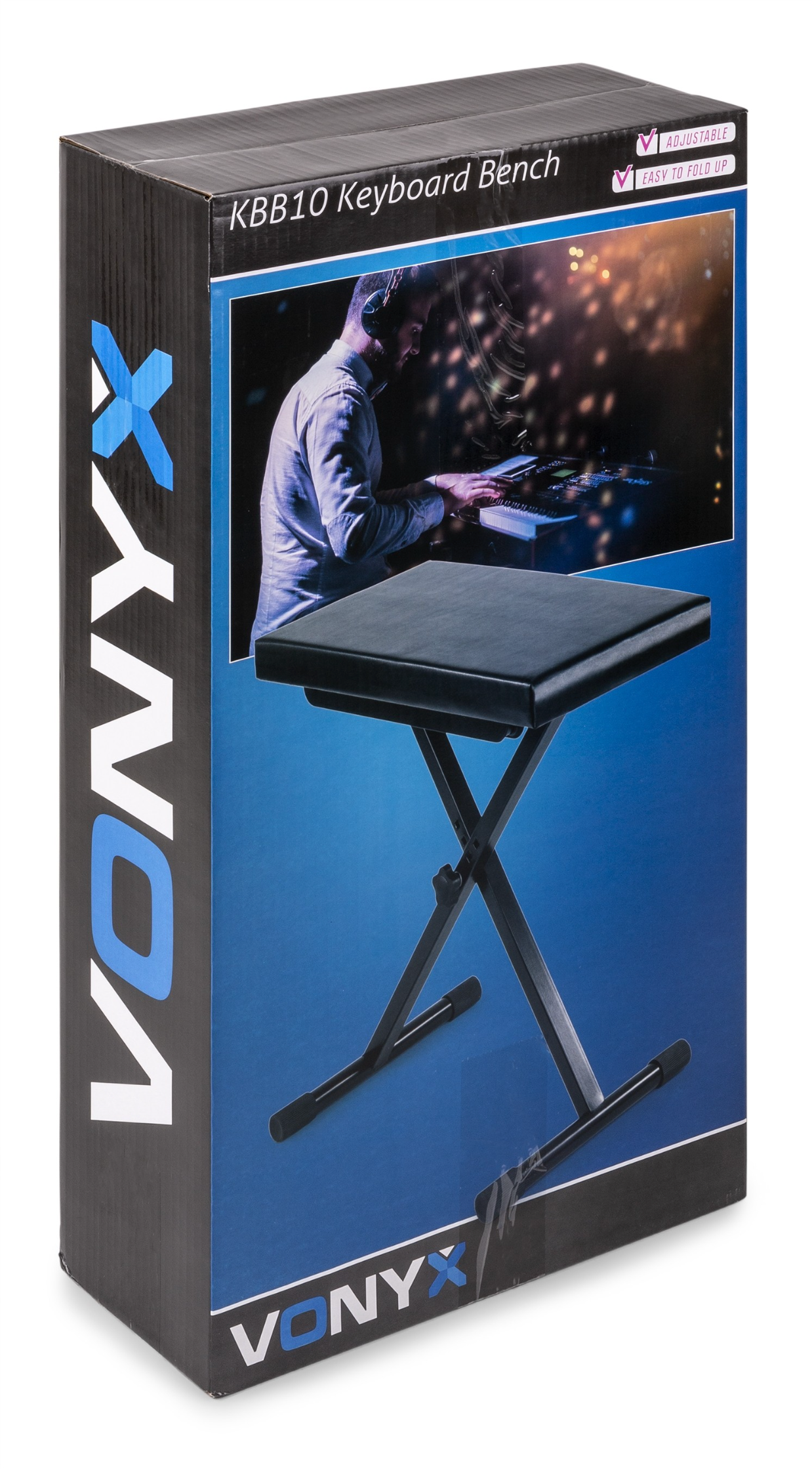 Vonyx KBB10 Keyboard stol