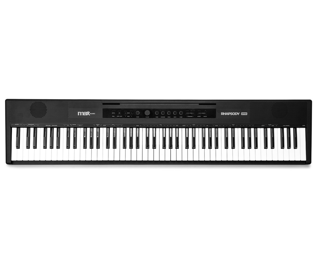 Max RhapsodyDP88P Digital Piano med 88 tangenter og stativ