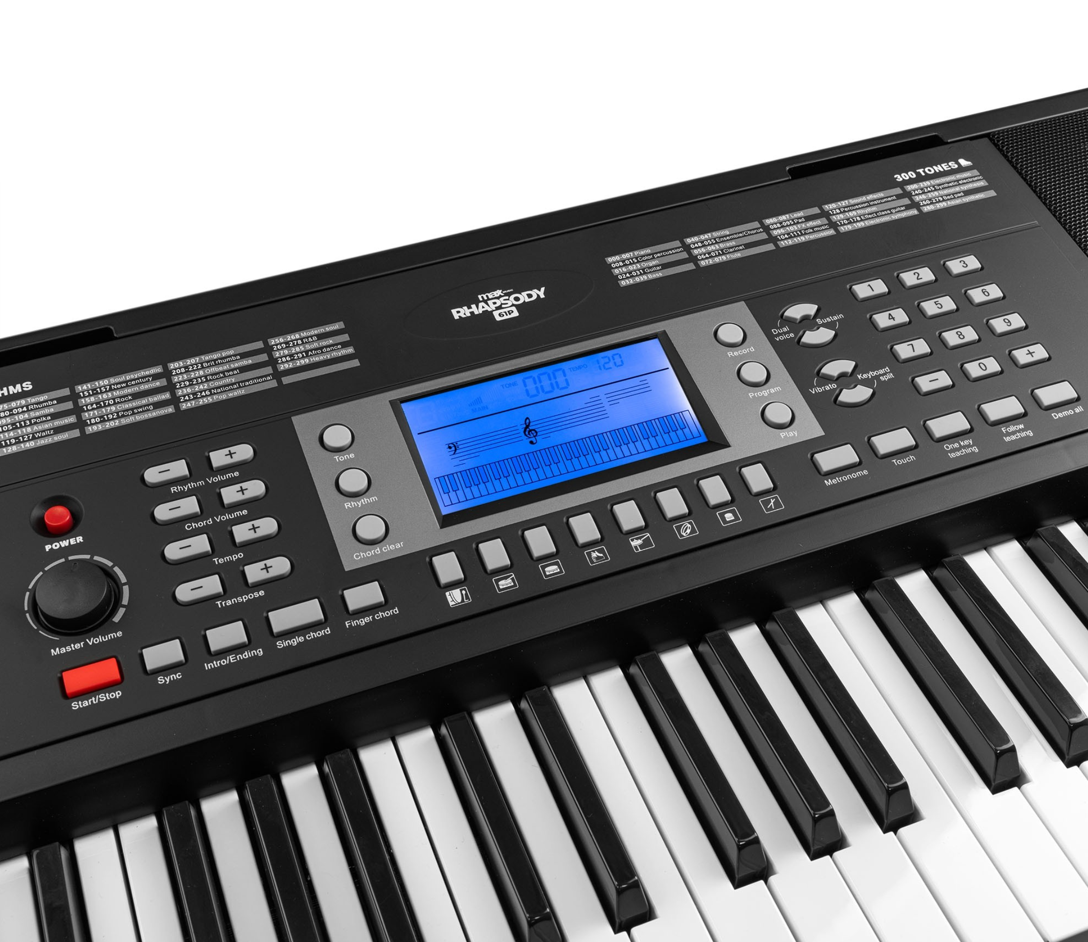 Max Rhapsody61P Digital Piano med 61 tangenter