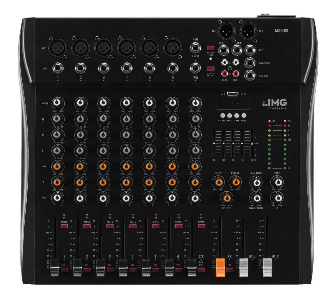 IMG MXR-80 inkl. rack ører