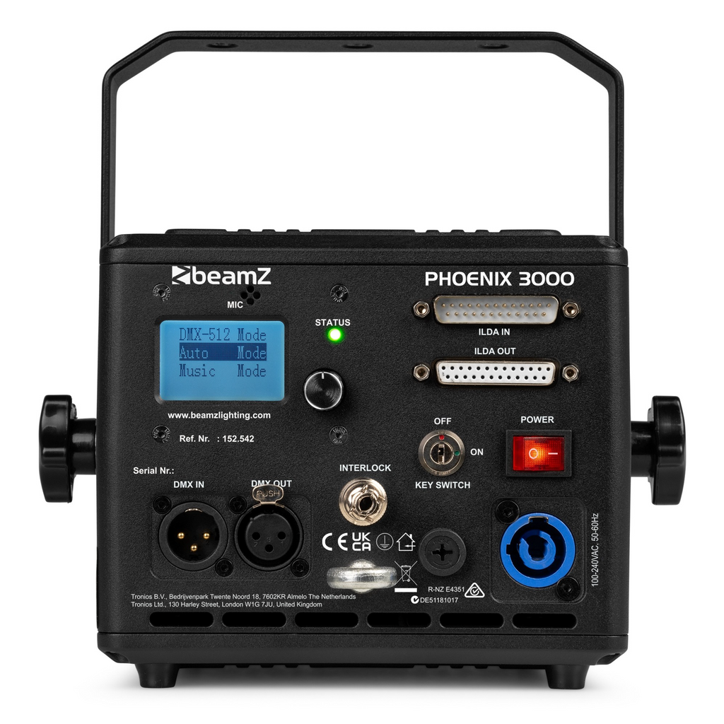 Beamz Phoenix 3000 Analog Laser System