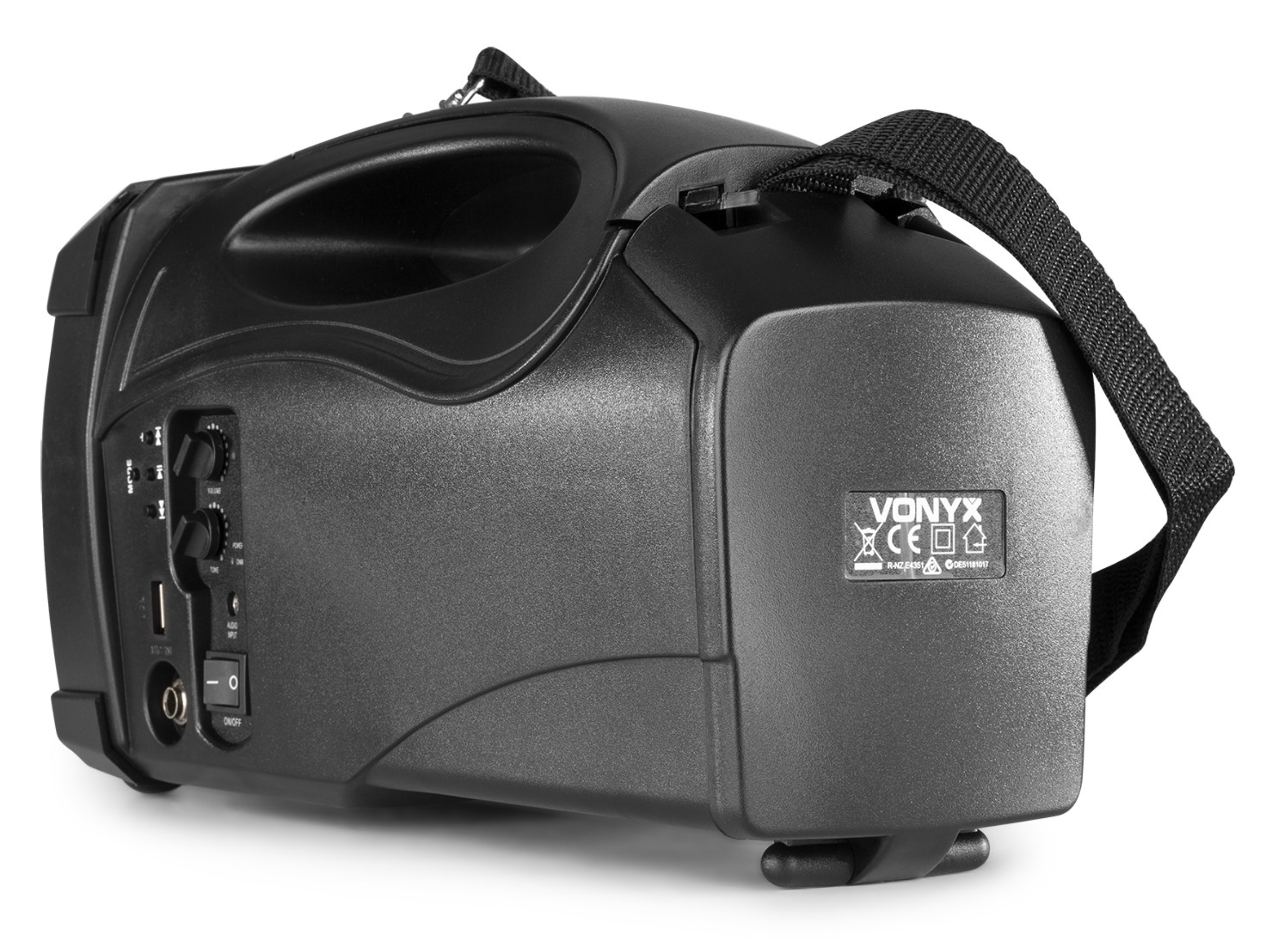 Vonyx ST014 Bærbart PA system med håndholdt mikrofon