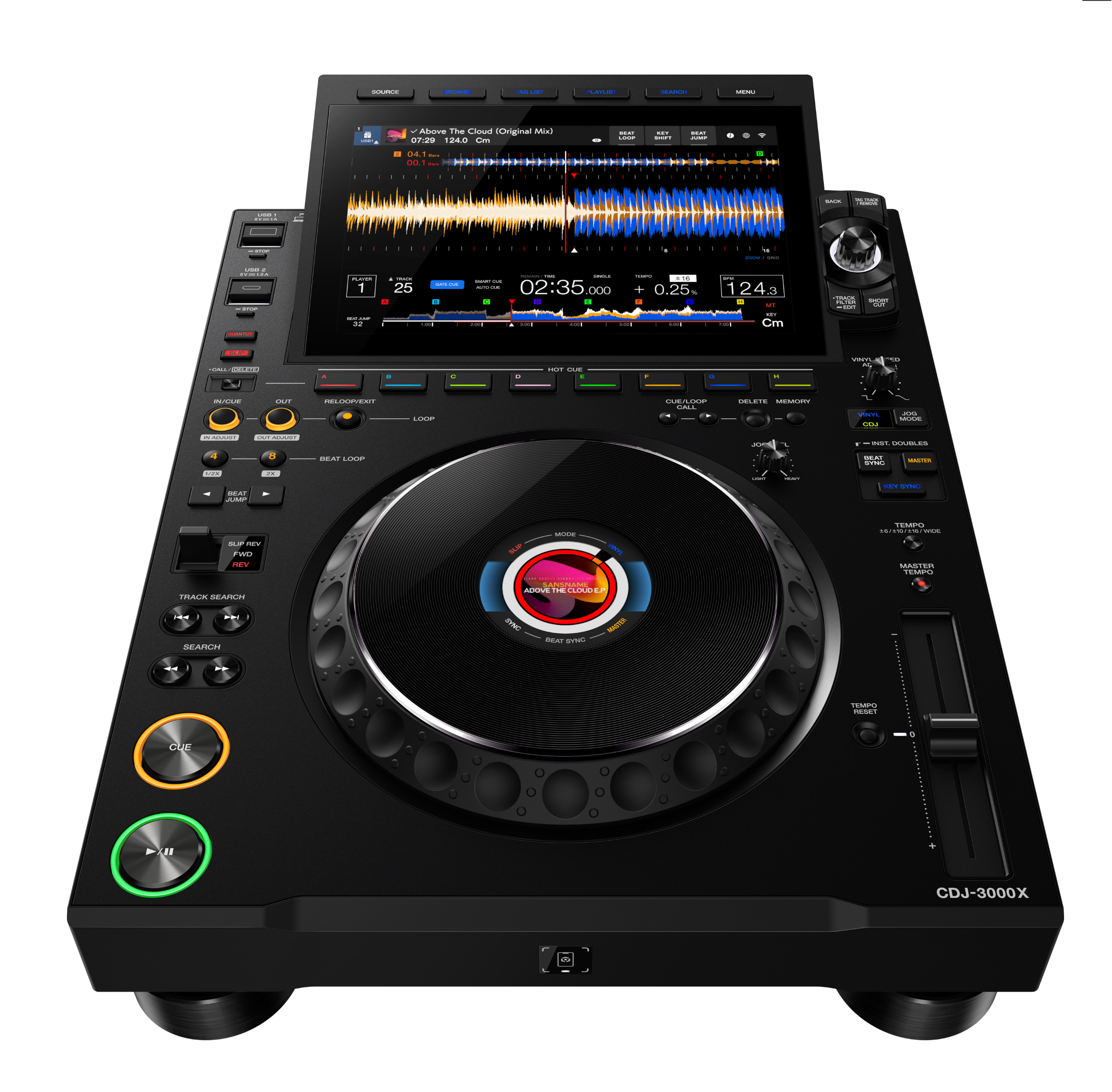 AlphaTheta DJ CDJ-3000X/DJM-V10 Pakke
