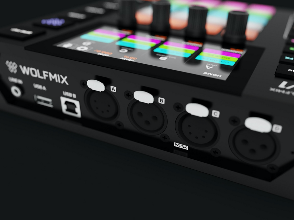 WOLFMIX W1 MK2 DMX LIGHTING CONTROLLER