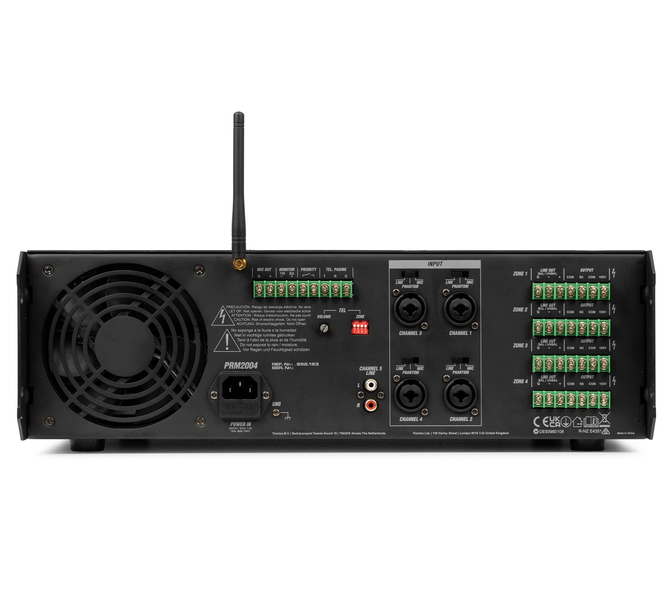 Power Dynamics PAM2004 4-soners forsterker