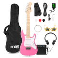 Max GIGKIT El-gitar Pakke JUNIOR Pink 1/4