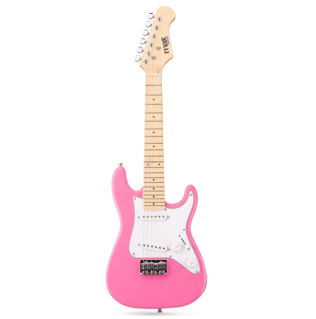 Max GIGKIT El-gitar Pakke JUNIOR Pink 1/4