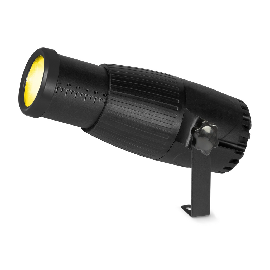 Beamz PSZ18W LED Pin spot med zoom
