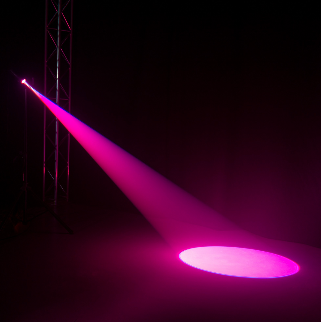 Beamz PSZ18W LED Pin spot med zoom