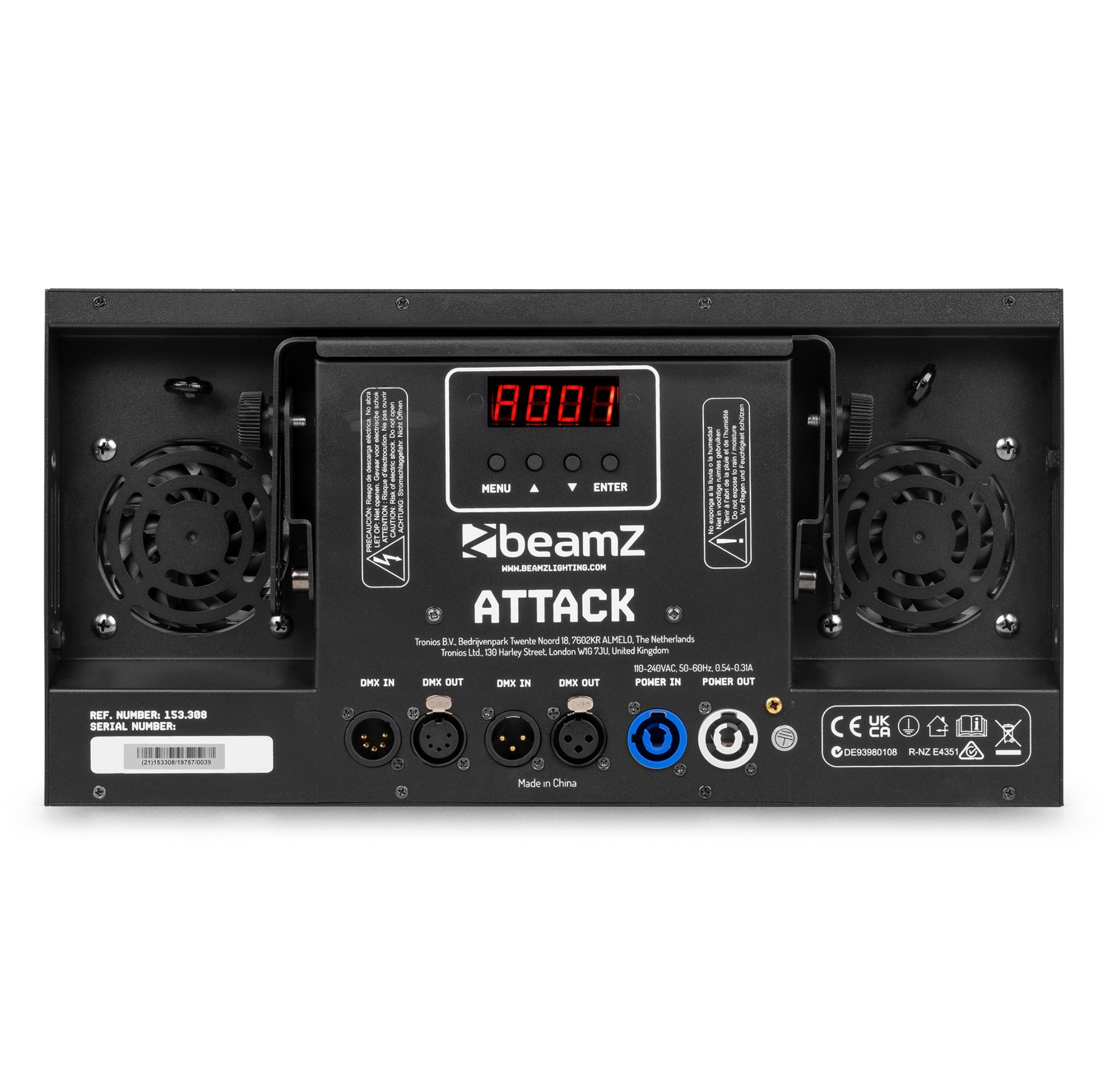 Beamz  Attack Combi Strobe