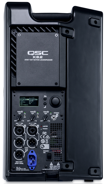 QSC K8.2 8" 2000W portable active loudspeaker system