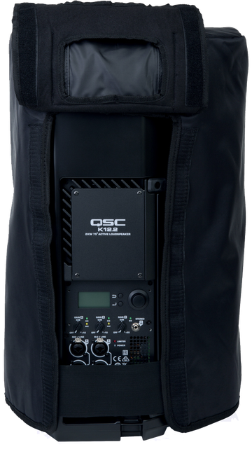 QSC K12 Nylon fabric and mesh outdoor cover