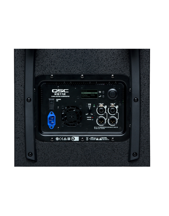 QSC KS112 12" 2000W ultra-compact active subwoofer