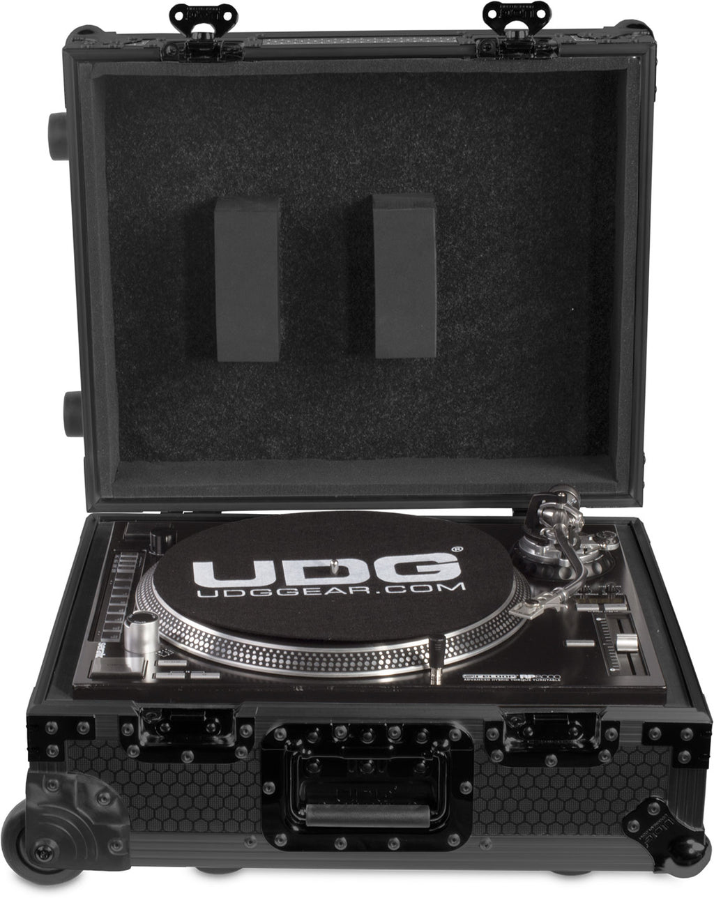 UDG Ultimate Flightcase Multi Format Turntable Black MK2 Plus