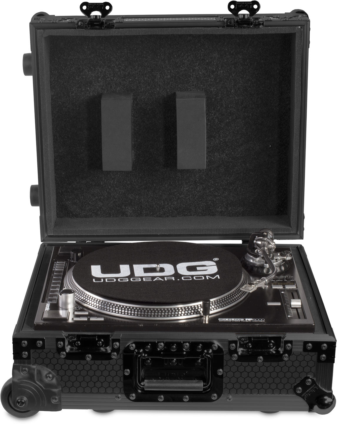 UDG Ultimate Flightcase Multi Format Turntable Black MK2 Plus