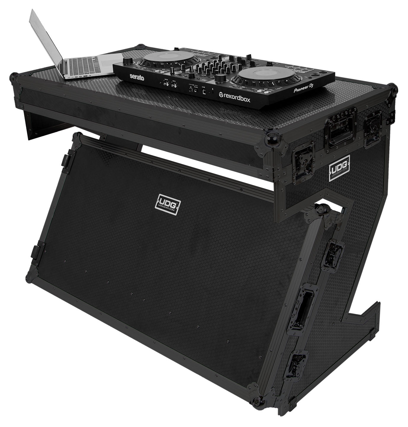 UDG Ultimate Flight Case Z-Style DJ Table Black Plus
