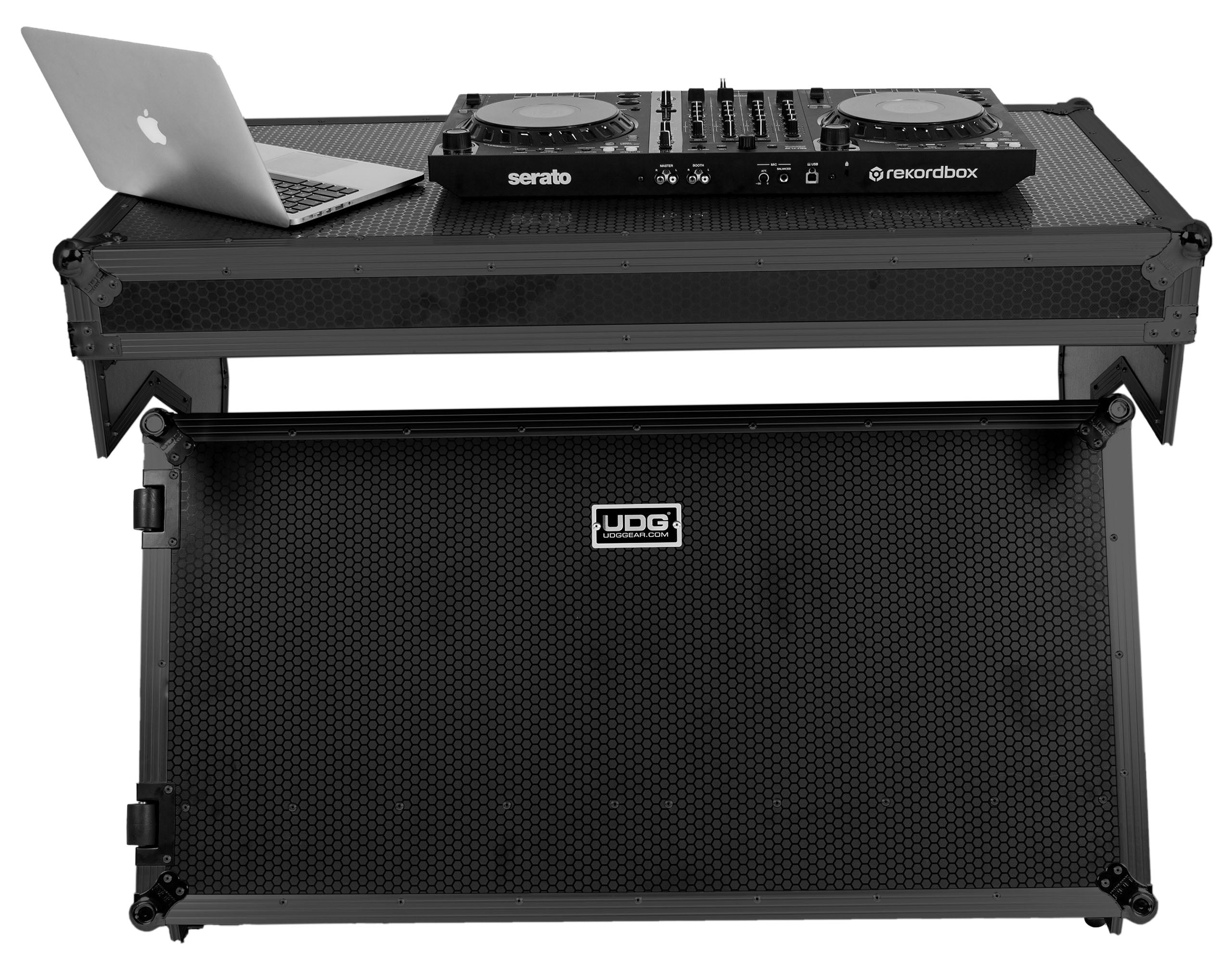 UDG Ultimate Flight Case Z-Style DJ Table Black Plus