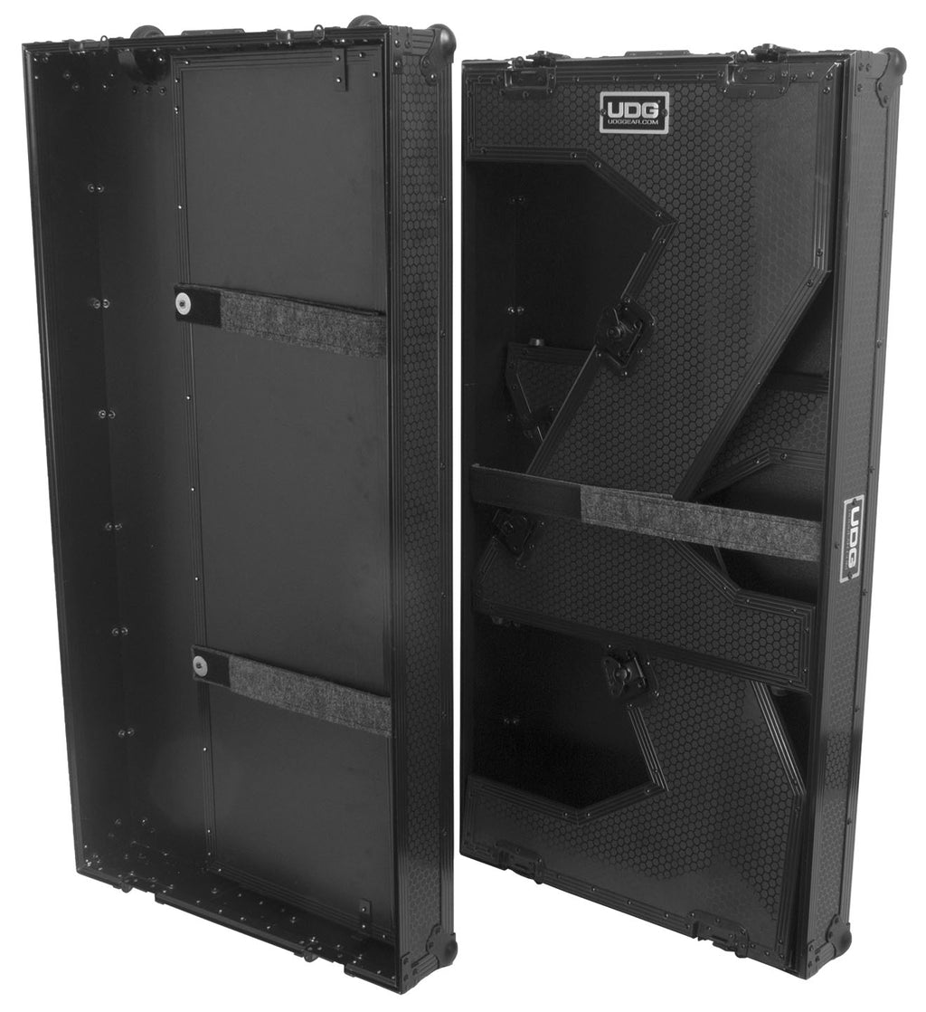 UDG Ultimate Flight Case Z-Style DJ Table Black Plus
