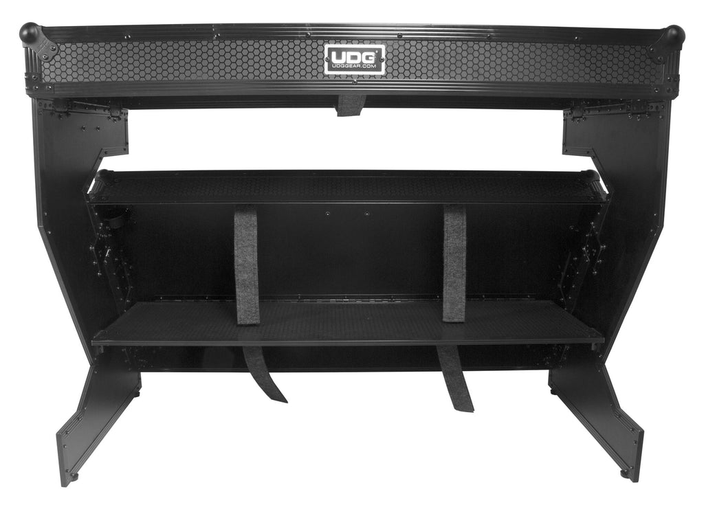 UDG Ultimate Flight Case Z-Style DJ Table Black Plus