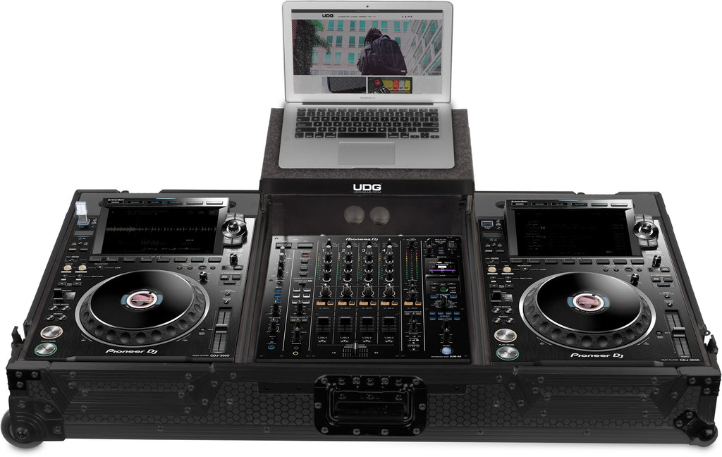 UDG Ultimate Flight Case Pioneer CDJ-3000/A9 Black Plus (L&W)