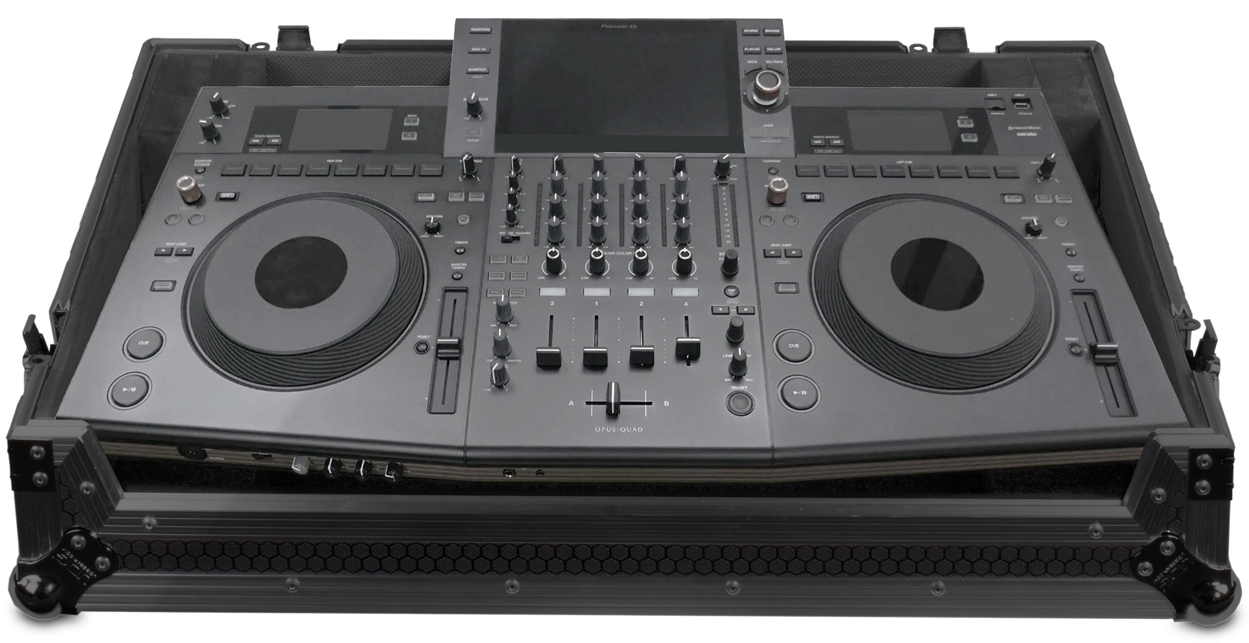 UDG Ultimate Flight Case Pioneer Opus Quad Black Plus (W)