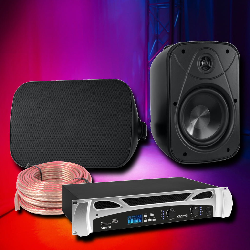 Power Dynamics BD50 Pakke 120W Sort - KAMPANJE