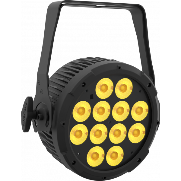 PROLIGHTS LUMIPAR12UQPRO5 LED Par 12x8W RGBW/FC LED Par, 25°, 3/5 pin DMX