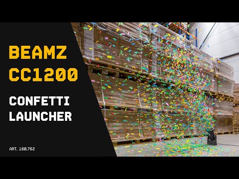 Beamz PRO CC1200 CONFETTI LAUNCHER