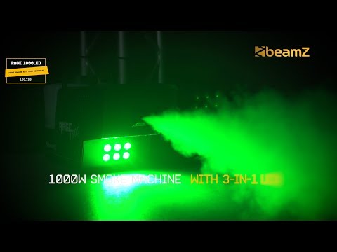 Beamz RAGE 1800 LED Røykmaskin