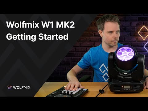 WOLFMIX W1 MK2 DMX LIGHTING CONTROLLER